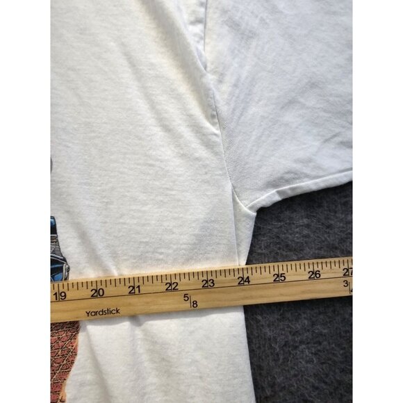 Route 66 Texaco 1957 Chevy Bel Air Shirt Mens 2XL White Jerzees Heavyweight - Picture 6 of 8